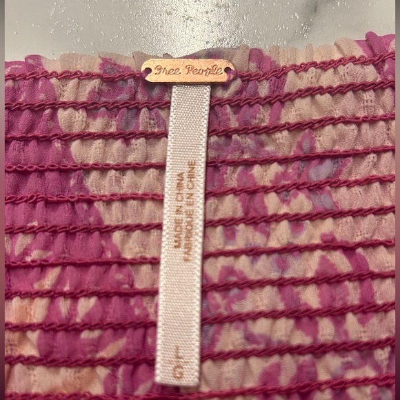 Free People / dress / spaghetti strap / dress size large - Picture 11 of 14